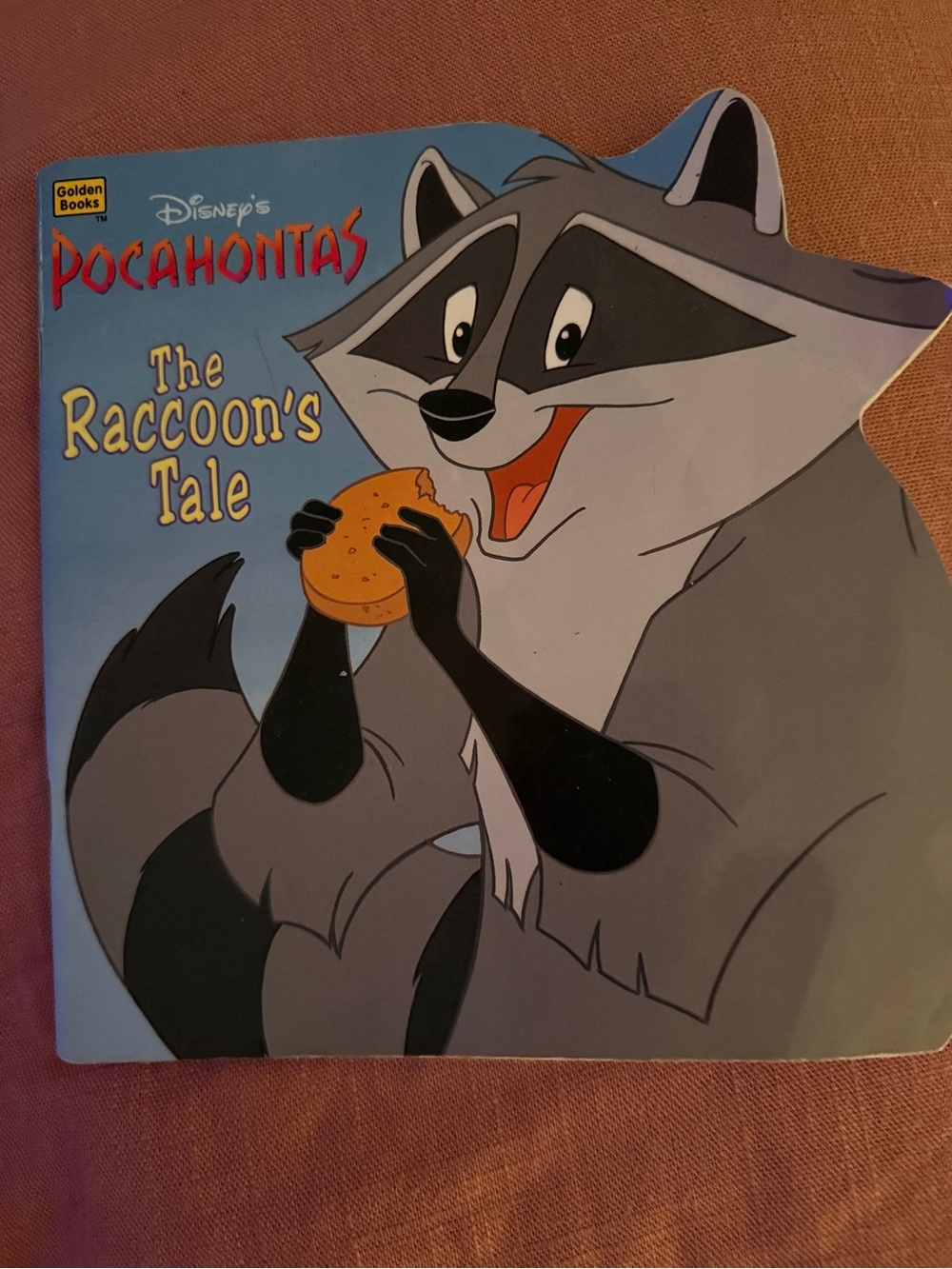 Vintage Disney Pocahontas "The Raccoon's Tale" Book